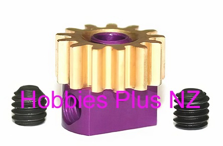 Removeable pinion 13T x 7.5mm BRASS  SP 085713